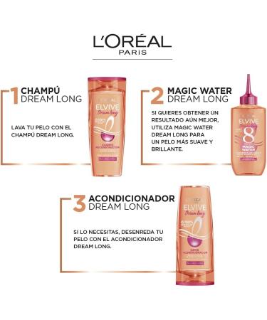 L'Oreal L'Or al Paris Elvive Dream Long Magic Water 8 Segundos 200 Ml - Buy Online on GoSupps.com
