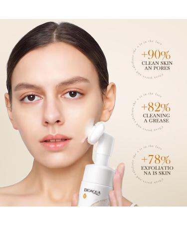 Generic Rice Cleansing Mousse Day and Night Face Wash Oily Skin Facial Cleansing Pore Cleaner Hydrating Gel Cleanser Rice Water Cleanser Natural Hydrating Face Wash for Skin Care - Buy Online on GoSupps.com