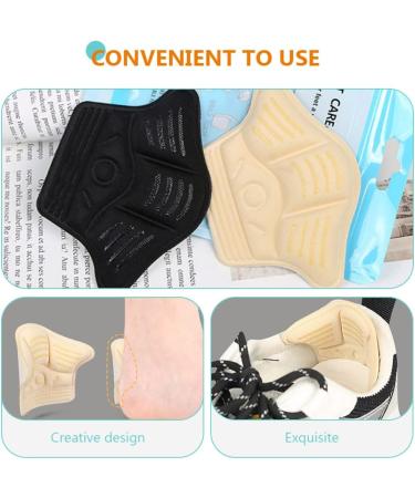 NOLITOY Anti Drop Heel Pads - 8 Pairs Comfortable Wear-Resistant & Breathable Heel Stickers for Ultimate Foot Comfort - Buy Online on GoSupps.com