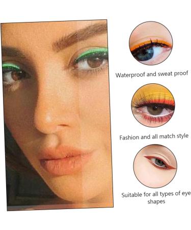 Didiseaon 12 Pcs Eyeliner Products Lotus Light for Temple Eyelash Tape Stickers Double Eyelid Applique Plastic - Buy Online on GoSupps.com