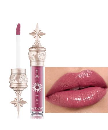 Lip Gloss lipsticks for women long lasting Tinted Lip Balm Lipstick Bright Texture for Soft and Full Healthy-looking Lips Upgraded Formula 3.5ml 1pc (Rosy Mauve)