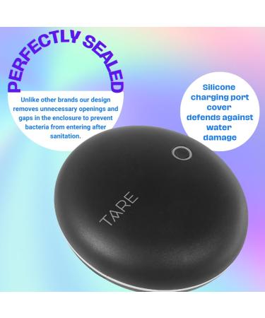 UVC Retainer Case for Invisalign & Mouth Guards - Slim Battery-Powered Dental Braces Case (Black) - International Shipping Available - Buy Online on GoSupps.com