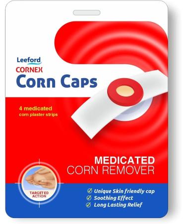 Corn Cap Corn Remover for Feet- Combo 20 Strips Medicated Plaster Bandage Skin Friendly||Corn Cap Bandage||Helps for Fast Effective & Easy to Deep Corn Remover White Color (Ayurvedic)