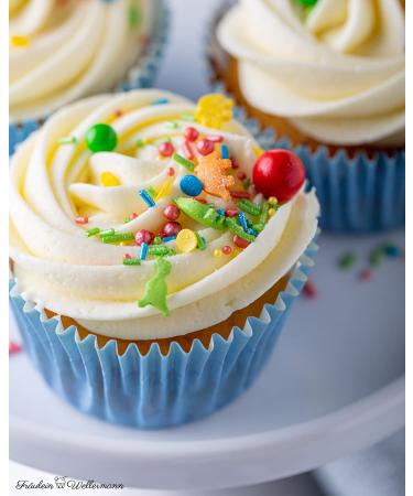 Super Sprinkle Dinoparty | EU Sugar Sprinkles for Cakes & Biscuits | TV & Print Streusel Mix | No AZO Dyes | 180g Pack - Buy Online on GoSupps.com