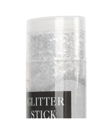 Buy Silver Glitter Stick Gel - Versatile Long Lasting Body Glitter for Parties | Easy to Clean - International Shipping Available - Buy Online on GoSupps.com