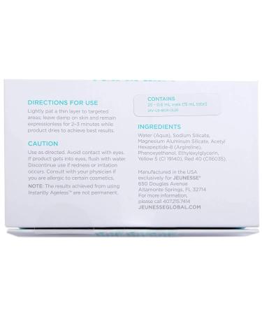 Instantly Ageless Facelift in a Box - 1 Box of 25 Vials + FREE Makeup Bag - Buy Online on GoSupps.com