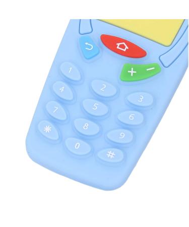 Flexible Safe Chew Teething Toy - Mobile Phone Shaped (Light Blue 30LB) - Buy Online on GoSupps.com