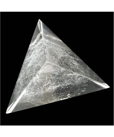 Tetrahedron Clear Crystal Pyramid Natural Quartz Pyramide Cristal Home Decor Stone Crystal Reiki - Buy Online on GoSupps.com