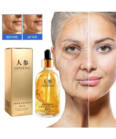 Ginseng Polypeptide Anti-Ageing Essence | Anti-Wrinkle Serum & Gold Ginseng Face Serum | Reduce Fine Lines with Ginseng Essential Oil 100ml - Buy Online on GoSupps.com