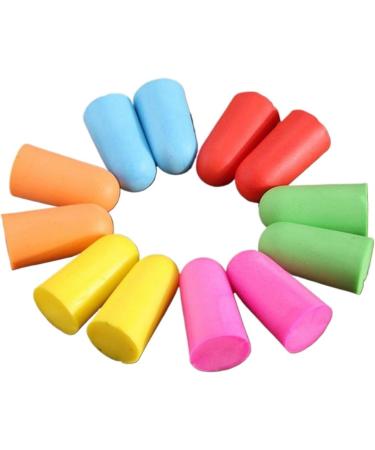 10 Pairs Comfort Soft Foam Ear Plugs - Tapered Noise Reduction & Travel Ear Protection for Sleep & Sound Insulation - Buy Online on GoSupps.com