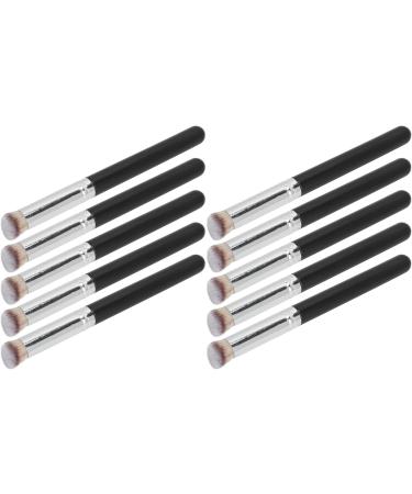 Concealer Brush Soft Bristles Makeup Brush 10Pcs Easy Blending Delicate Appearance for Cosmetic - Buy Online on GoSupps.com