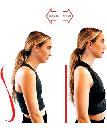 Posture Home Kit (Medium) - Black | Improve Your Posture & Comfort | International Shipping - Buy Online on GoSupps.com