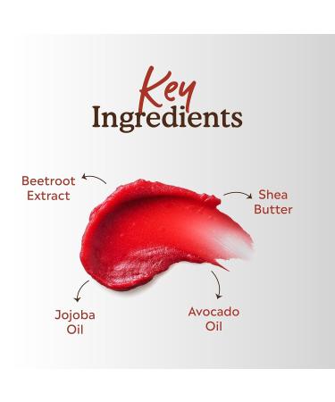 Dyega Beetroot Lip Balm | Tinted Lip Care | For Dry & Chapped Lips | For Pigmented Lips | For Women & Men (Pack of 1 Stick Lip Balm) - Buy Online on GoSupps.com
