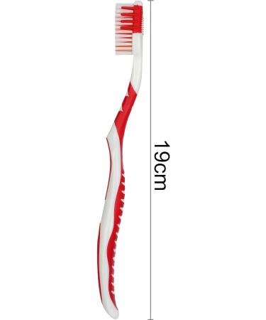 8Pcs Soft Toothbrushes for Adults and Kids 19cm Travel Toothbrush with Extra Soft and Gentle Bristle for Oral Hygiene of 3+Y Kids 8 Pack - Buy Online on GoSupps.com
