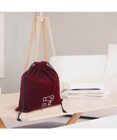 PATKAW Hair Dryer Bag Drawstring - Blow Dryer Bag Hair Dryer Bag Drawstring Pouch Hair Dryer Storage Bag - Travel Bag Ideal for Home Hotel Guest Room (10.4 x 11.8) - Buy Online on GoSupps.com