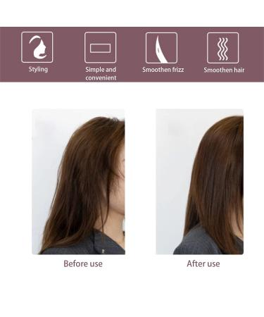 Buy Negative Ion Hair Straightener Brush - Dual Purpose Wet & Dry Styling Tool for Smooth Static-Free Hair | Salon Quality - Buy Online on GoSupps.com