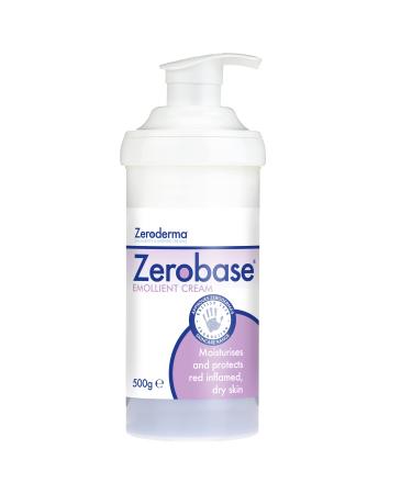 Zeroderma Zerobase Emollient Cream 500 g 500 ml (Pack of 1) single