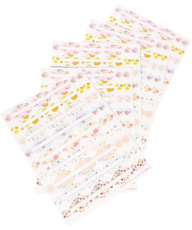 Buy Lurrose Colorful Waterproof Essential Oils Stickers 5 Sheets for Bottles & Perfume Accessories - Buy Online on GoSupps.com