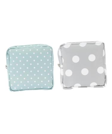 Kombiuda 2st aunt towel Storage bag Storage of women's bandages for women bandage Mama panty inserts Organizer pads for teenagers whether tampon storage girl box-rack oxford fabric
