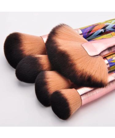 Premium Makeup Brushes Set - Wiredrawing Ferrule Wood Handle for Powder Contour & Highlighter - International Shipping - Buy Online on GoSupps.com