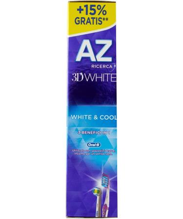 Shop AZ 3D White & Cool Toothpaste 75ml - Brighten Your Smile | Fast International Shipping - Buy Online on GoSupps.com