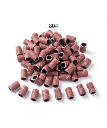 FlyItem Nail Art Drill Sanding Bands Set - Professional Manicure & Pedicure Tool for Electric Nail Art Machines - 80, 120, 180 Grit Bands - Cosmetic Makeup Accessory - Buy Online on GoSupps.com