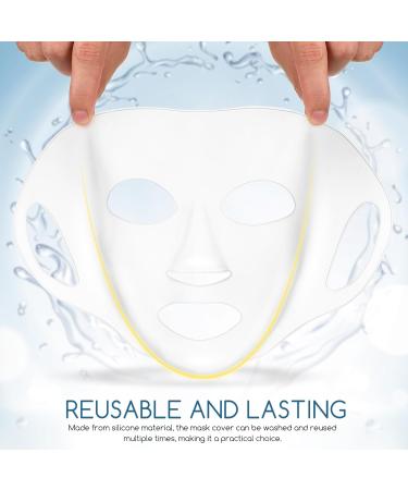 PRETYZOOM 3 pi ces Lot de Masques Silicone Visage R utilisables Couverture Hydratante Couleurs pour Soins Peau Femmes - Buy Online on GoSupps.com
