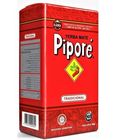 Pipore Yerba Mate 1kg - Premium Quality Argentine Tea - Buy Online on GoSupps.com