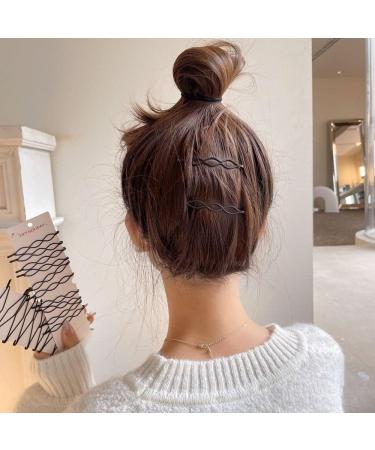 12pcs Vintage Black Bobby Pins Fashion BB Clip for Women and Girls - Buy Online on GoSupps.com