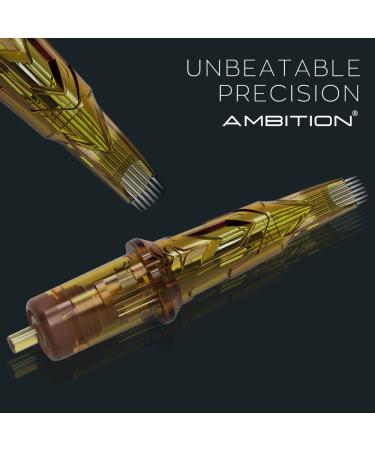 Ambition Glory Tattoo Cartridges #8 Bugpin 3RL Needles Disposable 20pcs - 0.25mm 3 Round Liner - Buy Online on GoSupps.com