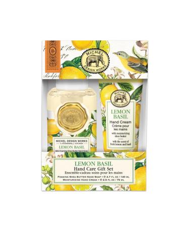 Michel Design Works Lemon Basil Hand Care Gift Set