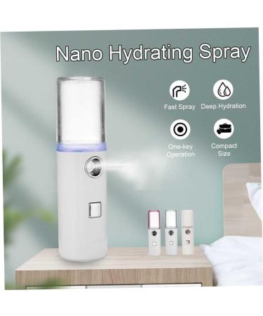 PLAFOPE 1pc Sprayer Hydrating Humidifier Face Steamer Mini Portable Face Mister Mini Air Humidifier White - Buy Online on GoSupps.com