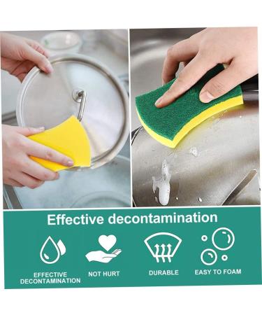 Kitchen Cleaning Sponges Eco Non-Scratch for Dish Cleaning Scrub Sponges - Buy Online on GoSupps.com