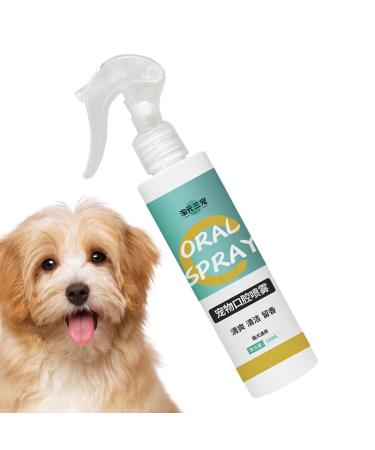 Pet Oral Care Spray | Effective Dog Teeth Cleaning Spray 180ml | Odor Removal Pet Clean Teeth Spray Dog Teeth Cleaning Spray for Dogs and Cats