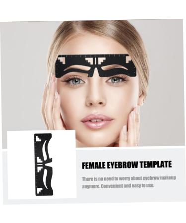 Mipcase Eyebrow Marker Eyebrow Design Eyebrow Card Eyebrow Measurement Tool Makeup Kits Shaper Eyebrow Stencil Girl - Buy Online on GoSupps.com