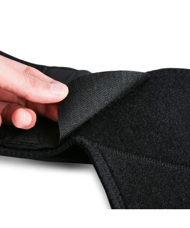 Adjustable Compression Hip Brace for Men and Women - Relief from Hip Pain, Sciatica, Arthritis - Thigh Support for Muscle Strains - Sports Protection - Fits Right and Left Leg - Buy Online on GoSupps.com