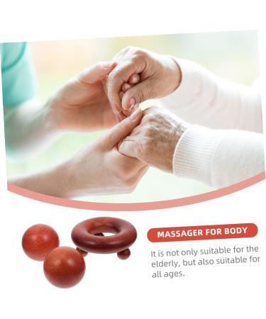FOMIYES 8-Piece Wood Face Massage Roller Set | Portable Massage Tool for Fitness & Relaxation - Buy Online on GoSupps.com