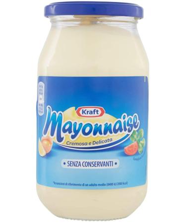 6x Kraft Classic Mayonnaise mayo classic fry sauce glass 500ml