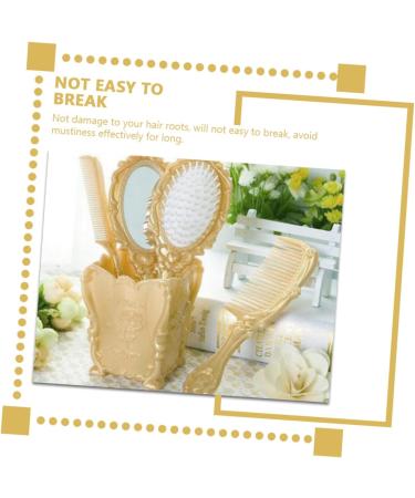 FRCOLOR 2 Sets Comb Set Compact Mirror for Purse Travel Purse Home Tools Travel Wallets Makeup Comb Tool Portable Makeup Mirror Antique Vanity Mirror Hair Stuff Make up Asia Miss Plastic - Buy Online on GoSupps.com