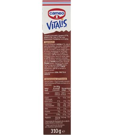  CAIYA Cameo Vitalis Crunchy Muesli Double Dark and Milk Chocolate 310g - Buy Online on GoSupps.com