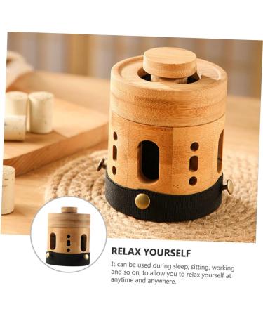 Clispeed Kasten Smoke-Free Moxibus Tube - Bamboo Moxibustion Tool for Massage | Moxa Tube & Gel Holder - Shop Now! - Buy Online on GoSupps.com