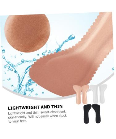 3 Pairs High Heel Insoles for Women - Comfort Forefoot Pads Anti-Skid Shoe Inserts Absorb Sweat Pigskin Cushioning - Buy Online on GoSupps.com
