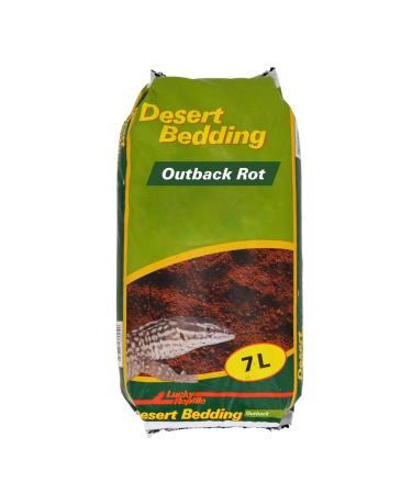 Lucky Reptile DBO-7 Desert Bedding "Outback red" 7 liters substrate for desert terrariums diggable Outback Red 7 liters