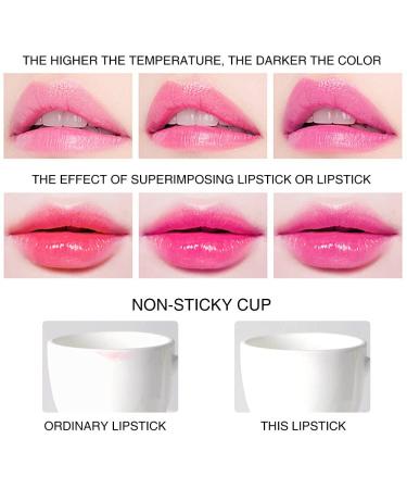 Blue Rose Color Changing Magic Lipstick Set - Aloe Vera PH Lip Balm for Women (2 Count) - Buy Online on GoSupps.com