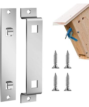Secure Bird Nesting Box Holder Bird Nest Box Mounting Bracket No Deformation Bird Feeder Outdoor Bird Feeder Tree Accessories for Scenic Place Geteawily R:1 Set - Buy Online on GoSupps.com