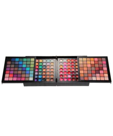 Pro 177 Color Eyeshadow Palette & Blush Lip Gloss Set - Ultimate Makeup Kit for All Skin Types | International Shipping Available - Buy Online on GoSupps.com