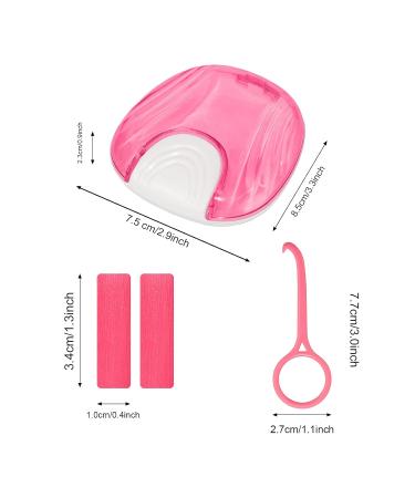 AliensRus Pink Retainer Case with Tools - Orthodontic Aligner Box with Removal Tool and Chewies for Oral Care - Buy Online on GoSupps.com