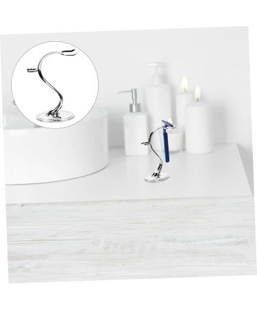 Frcolor Stainless Steel Shaver Holder & Razor Organizer for Men - Durable Shaving Brush Stand - Buy Online on GoSupps.com