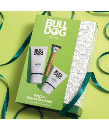 BULLDOG Skincare Original Expert Shave Gift Set for Men - Smooth & Comfortable Shave - Buy Online on GoSupps.com