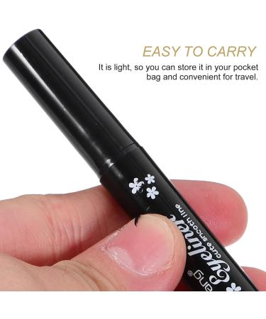 DRESSOOS 4pcs Abs Waterproof Makeup Eyeliner Stamp Long-lasting Eye Pencil Eyeliner Stamp - Buy Online on GoSupps.com